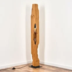 Sernadelo Lampadaire Noir, 4 lumières