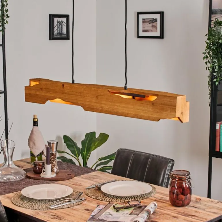 Sernadelo Suspension Noir, 4 lumières