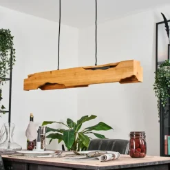 Sernadelo Suspension Noir, 4 lumières