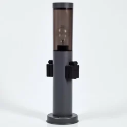 Sessa Borne lumineuse, Lampe à prise électrique, Eclairage de chemin Anthracite, 1 lumière