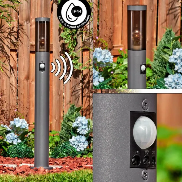 Sessa Eclairage de chemin Anthracite, 1 lumière, Détecteur de mouvement