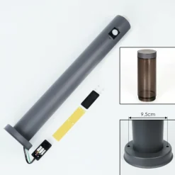 Sessa Eclairage de chemin Anthracite, 1 lumière, Détecteur de mouvement