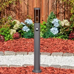 Sessa Eclairage de chemin Anthracite, 1 lumière, Détecteur de mouvement