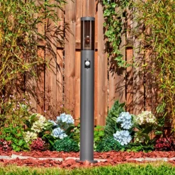 Sessa Eclairage de chemin Anthracite, 1 lumière, Détecteur de mouvement