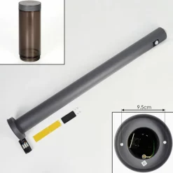 Sessa Eclairage de chemin Anthracite, 1 lumière, Détecteur de mouvement