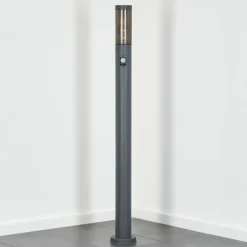 Sessa Eclairage de chemin Anthracite, 1 lumière, Détecteur de mouvement