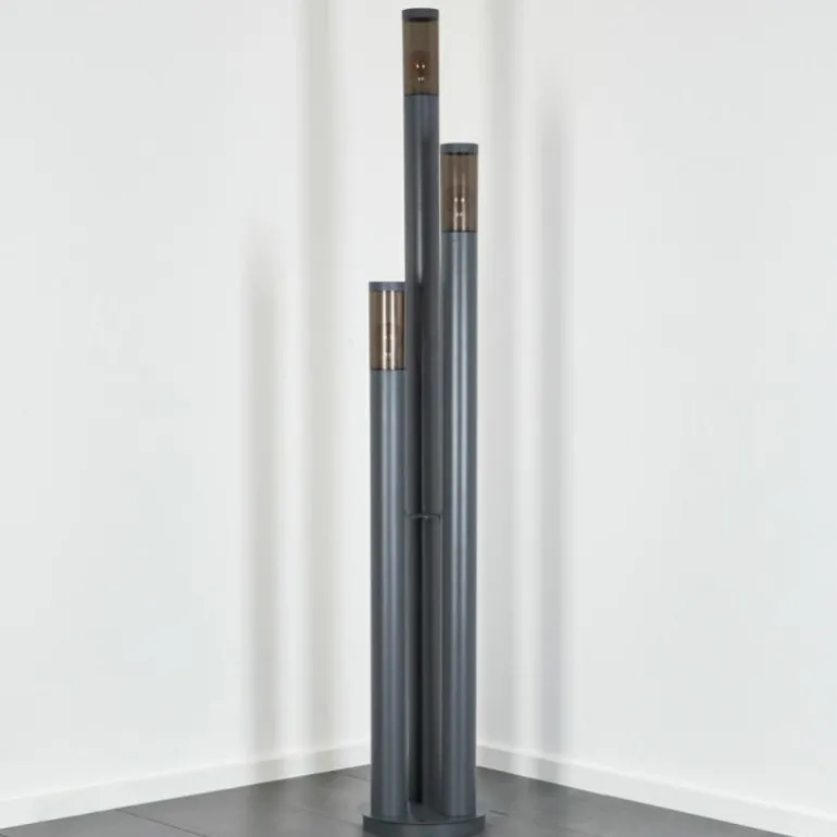 Sessa Eclairage de chemin Anthracite, 3 lumières