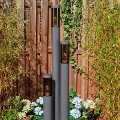 Sessa Eclairage de chemin Anthracite, 3 lumières