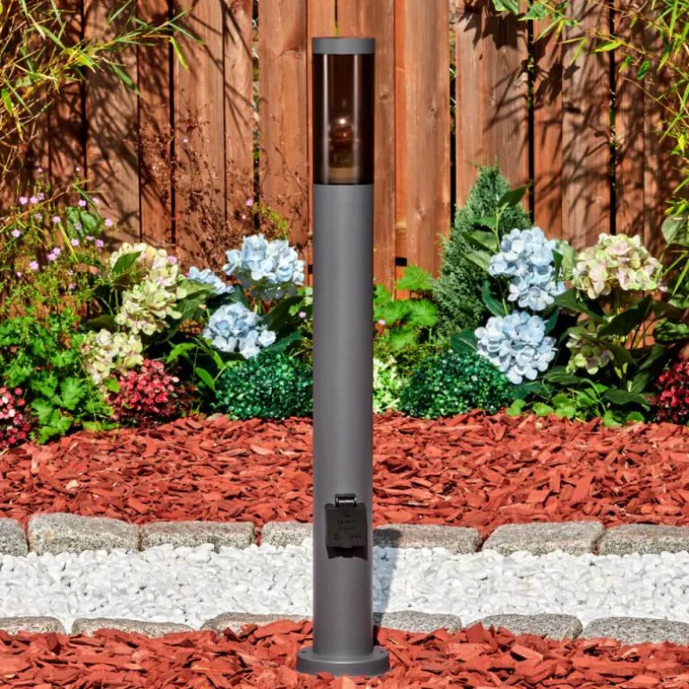 Sessa Lampe à prise électrique, Eclairage de chemin Anthracite, 1 lumière