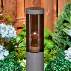 Sessa Lampe à prise électrique, Eclairage de chemin Anthracite, 1 lumière