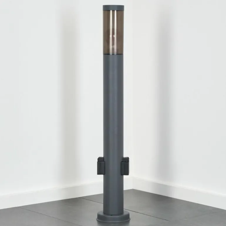 Sessa Lampe à prise électrique, Eclairage de chemin Anthracite, 1 lumière