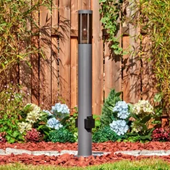 Sessa Lampe à prise électrique, Eclairage de chemin Anthracite, 1 lumière