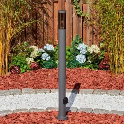 Sessa Lampe à prise électrique, Eclairage de chemin Anthracite, 1 lumière