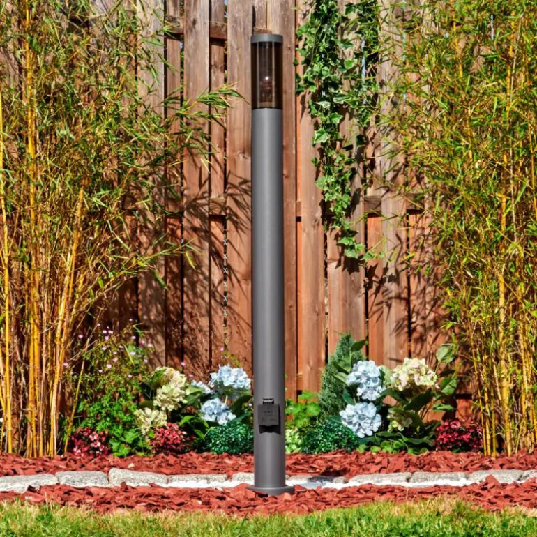 Sessa Lampe à prise électrique, Eclairage de chemin Anthracite, 1 lumière