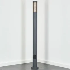 Sessa Lampe à prise électrique, Eclairage de chemin Anthracite, 1 lumière