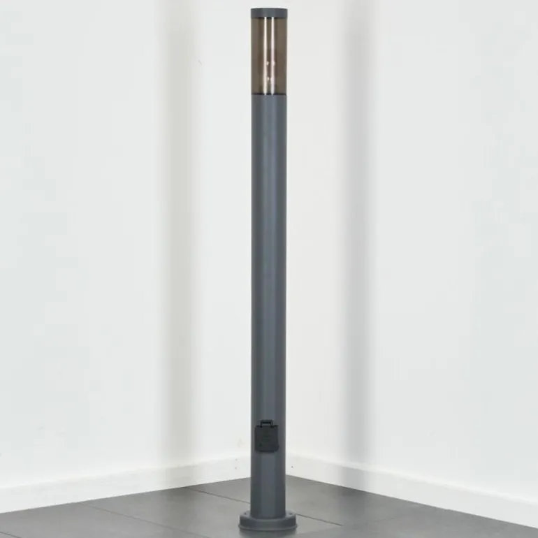 Sessa Lampe à prise électrique, Eclairage de chemin Anthracite, 1 lumière