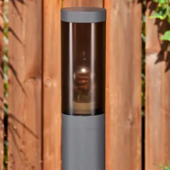 Sessa Lampe à prise électrique, Eclairage de chemin Anthracite, 1 lumière