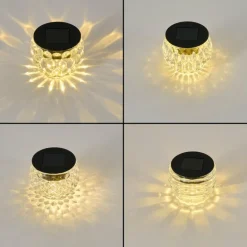 Set de 24 lampes solaires Benson LED Noir, 1 lumière