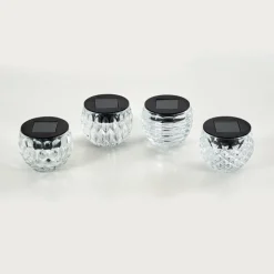 Set de 24 lampes solaires Benson LED Noir, 1 lumière