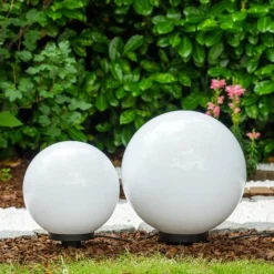 Set de boules lumineuses Miau Blanc, 2 lumières