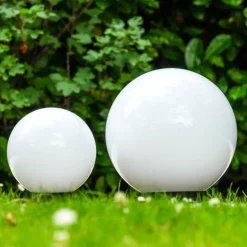 Set de boules lumineuses Miau Blanc, 2 lumières