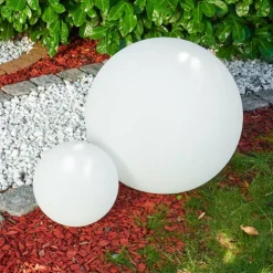 Set de boules lumineuses Arslev Blanc, 2 lumières