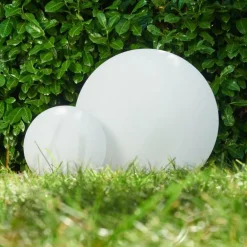 Set de boules lumineuses Arslev Blanc, 2 lumières