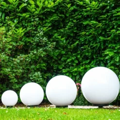 Set de boules lumineuses Miau Blanc, 4 lumières