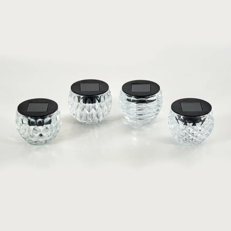 Set de lampes solaires Benson LED Noir, 1 lumière