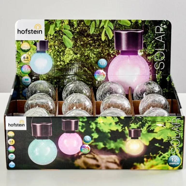 Set de lampes solaires Falco LED Argenté, 1 lumière