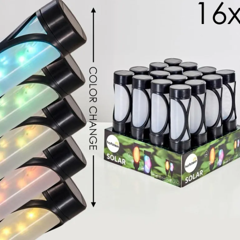 Set de lampes solaires Lakeland LED Noir, 1 lumière