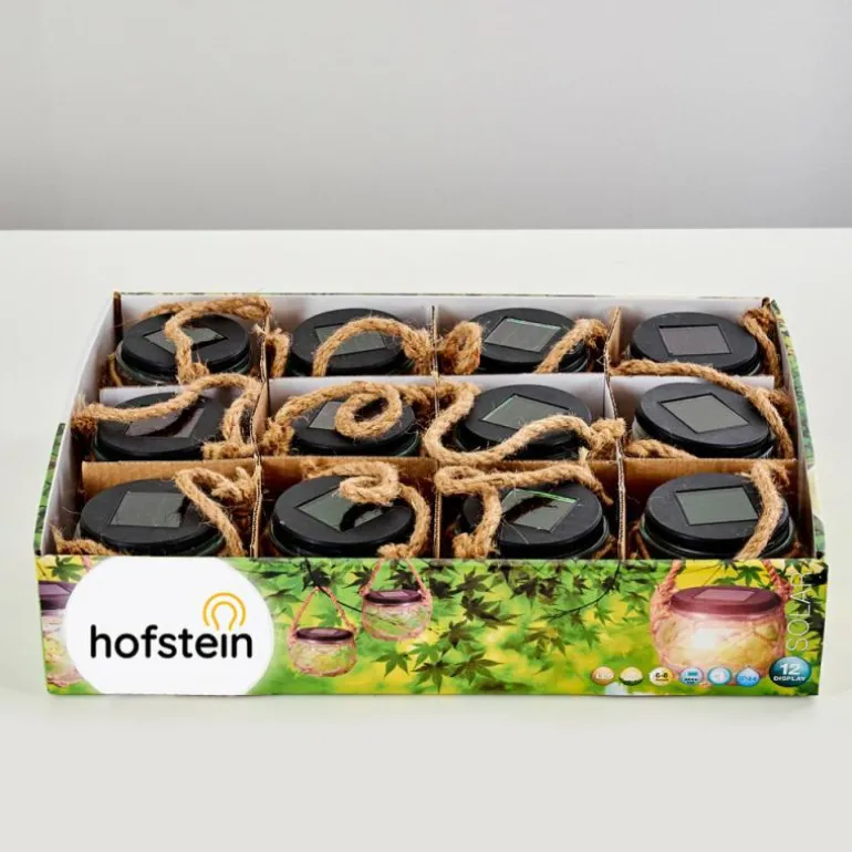 Set de lampes solaires Maastricht LED Noir, 1 lumière