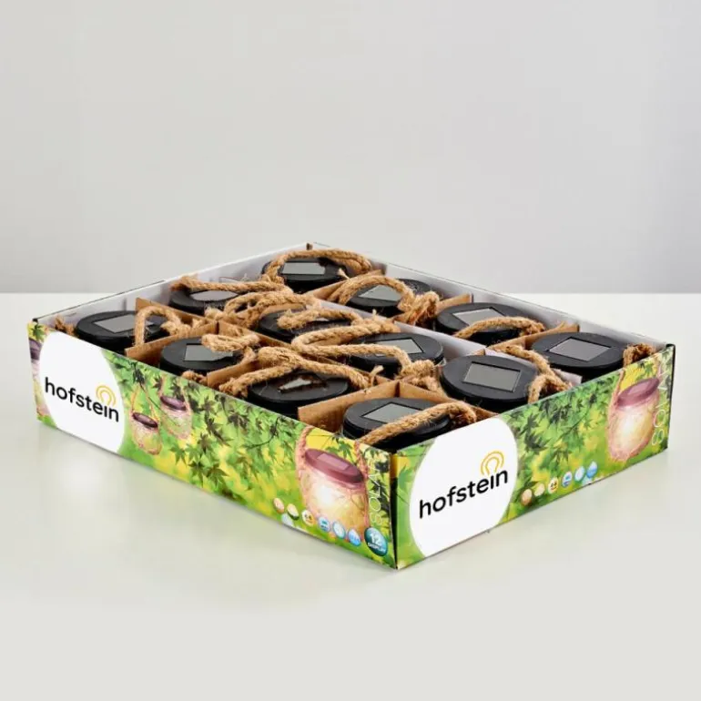 Set de lampes solaires Maastricht LED Noir, 1 lumière