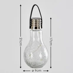 Set de lampes solaires Tian LED Argenté, 1 lumière