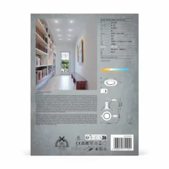 Set Spot encastrable au plafond Luminaires Ledvance LED Nickel mat, 5 lumières