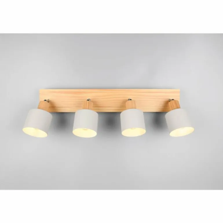 Shanti Spot de plafond Luminaires Trio Gris, 4 lumières