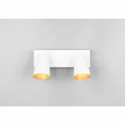 Sharp Spot de plafond Luminaires Trio Blanc, 2 lumières
