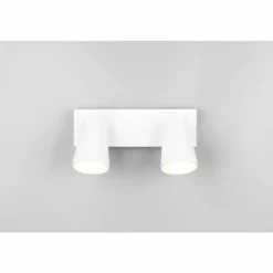 Sharp Spot de plafond Luminaires Trio Blanc, 2 lumières