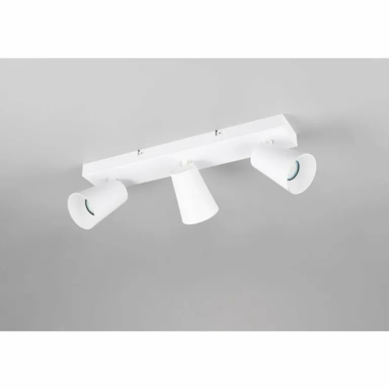 Sharp Spot de plafond Luminaires Trio Blanc, 3 lumières