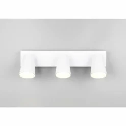 Sharp Spot de plafond Luminaires Trio Blanc, 3 lumières