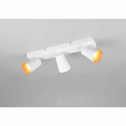 Sharp Spot de plafond Luminaires Trio Blanc, 3 lumières