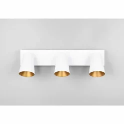 Sharp Spot de plafond Luminaires Trio Blanc, 3 lumières