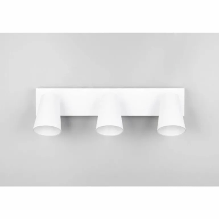 Sharp Spot de plafond Luminaires Trio Blanc, 3 lumières