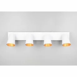 Sharp Spot de plafond Luminaires Trio Blanc, 4 lumières