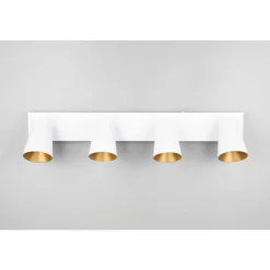 Sharp Spot de plafond Luminaires Trio Blanc, 4 lumières