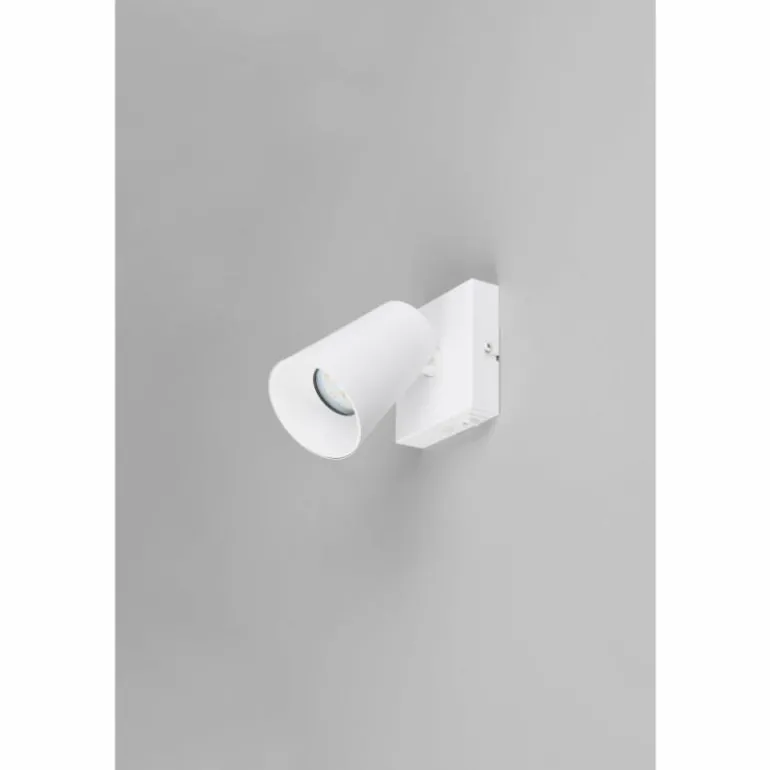 Sharp Spot de plafond Luminaires Trio Blanc, 1 lumière