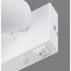 Sharp Spot de plafond Luminaires Trio Blanc, 1 lumière