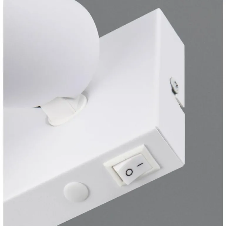 Sharp Spot de plafond Luminaires Trio Blanc, 1 lumière