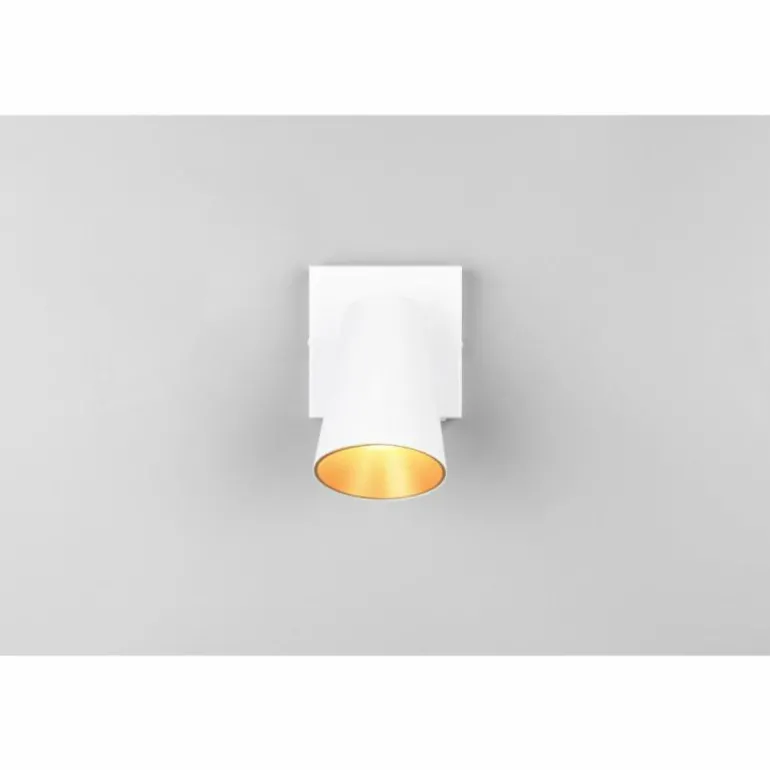 Sharp Spot de plafond Luminaires Trio Blanc, 1 lumière