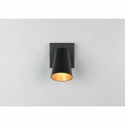Sharp Spot de plafond Luminaires Trio Noir, 1 lumière